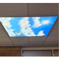 Gran techo de nubes 120x120cm con marco incluido