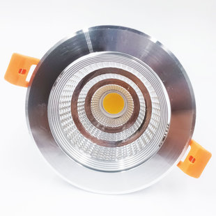 Large gray recessed spot 30W 160 mm (cut size 140 to 155 mm)