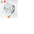 Large gray recessed spot 24W 160 mm (cut size 140 to 155 mm)