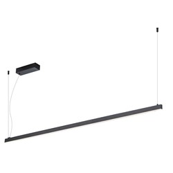 Fantasia GURI LED lijnhanglamp zwart 240 cm 52W dimbaar