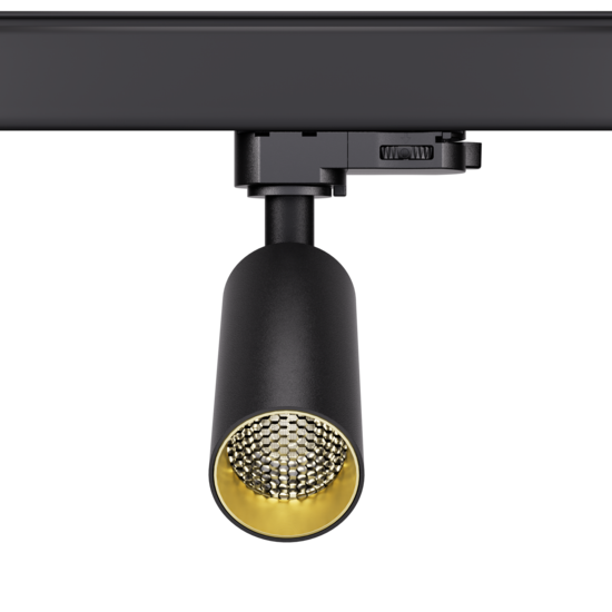 Foco cilíndrico regulable Fixo 6W para carril, empotrado o de superficie Ø 40 mm altura 105 mm