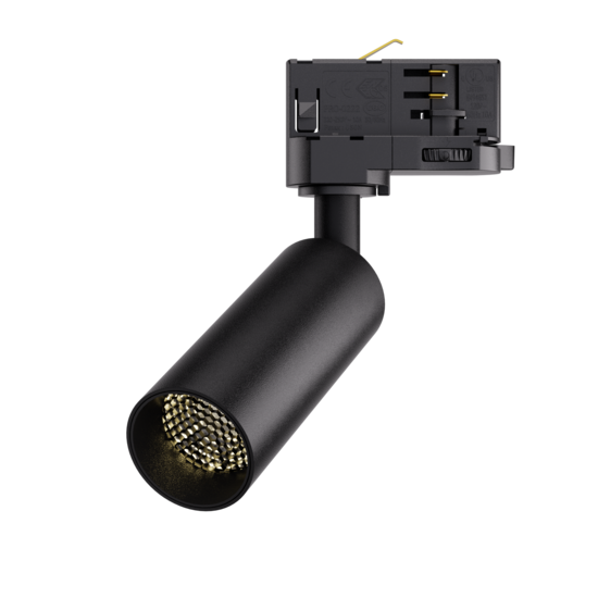 Fixo dimbare cilinderspot 6W voor rail, inbouw of opbouw dia 40 mm hoogte 105 mm