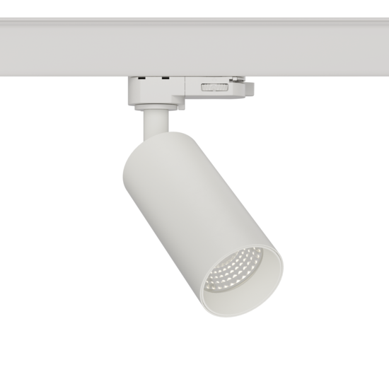 Fixo dimbare cilinderspot 10W voor rail, inbouw of opbouw dia 50 mm hoogte 110 mm