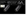 Fixo dimmable cylinder spot 12W for rail, recessed or surface mounted dia 55 mm height 115 mm