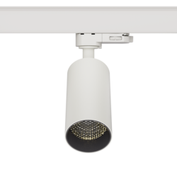 Hyrwell Fixo cilinderspot 15W voor rail, inbouw of opbouw dia 55 mm hoogte 115 mm