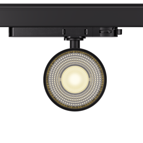Hyrwell Fixo Dali cilinderspot 20W voor rail dia 90 mm hoogte 47 mm ultraplat - Perfecte verlichting voor elke ruimte