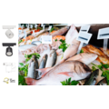 Hyrwell Shopy Fish & Seafood Schienenbeleuchtung 36 Watt 7000 Kelvin - Ideales Licht für Frische und Präsentation