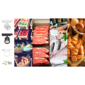 Hyrwell Shopy Fish & Seafood Schienenbeleuchtung 36 Watt 7000 Kelvin - Ideales Licht für Frische und Präsentation