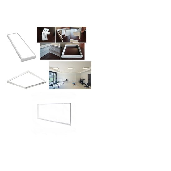Mounting frame for LED panel 30x60