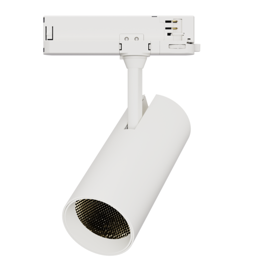 Hyrwell ECONOMY 30W 3000lm kokerbudgetvriendelijke railverlichting hoge lumen - Perfect voor professionele verlichting