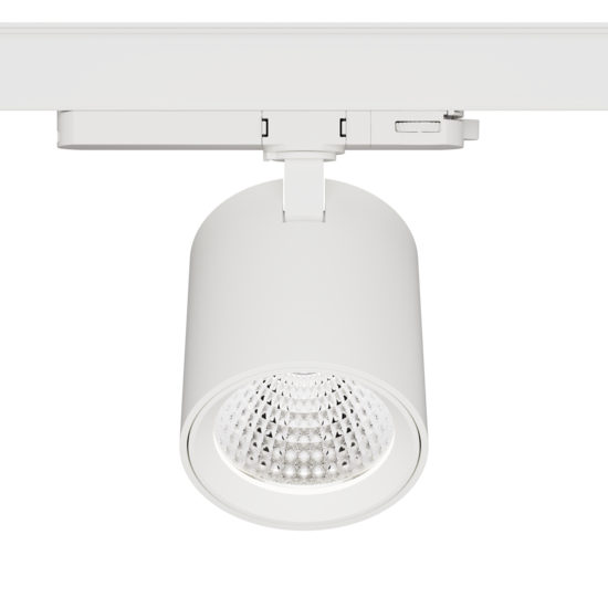 Cilindro ECONOMY iluminación para comercios 32W en carril 3100 lm