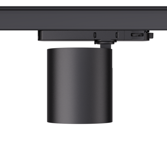 Hyrwell Iluminación cilíndrica ECONOMY para tiendas 32W en riel 3100 lm - Solución de iluminación ideal para su tienda