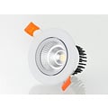 Roberto white recessed spotlight 15W 138 mm (cutting size 120 to 130 mm) dimmable