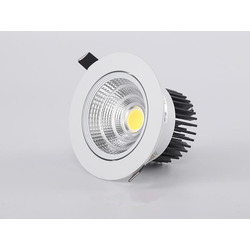 Spot encastrable blanc 15W 138 mm (taille de coupe 120 à 130 mm) dimmable