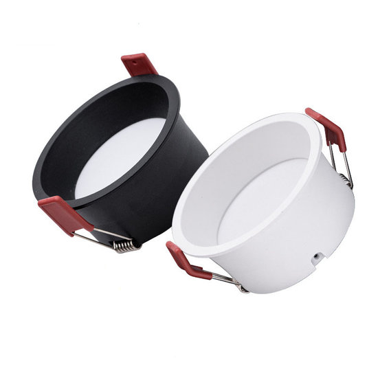 Shallow (only 5cm) recessed spot LED 7W white or black