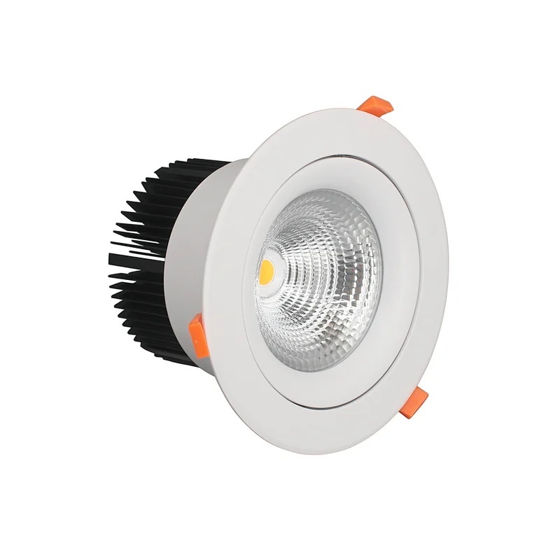 Spot encastré LED dimmable 50W taille de scie 158mm à 180mm Garantie 5 ans