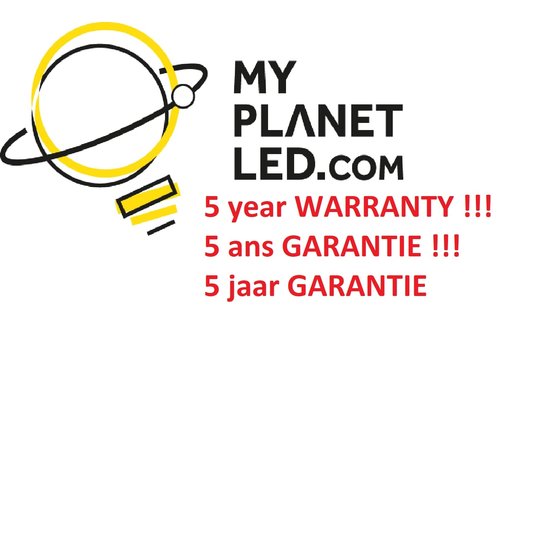 Dimmbarer LED-Einbaustrahler 50 W, Sägegröße 158 mm bis 180 mm, 5 Jahre Garantie