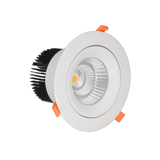 Profy Grote 45W LED dimbare inbouwspot 5 jaar garantie 193 mm buitenmaat