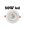 Profy Großer dimmbarer LED-Einbaustrahler mit 50 W, 5 Jahre Garantie, Außenmaß 193 mm
