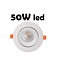 Profy Foco empotrable regulable LED grande de 50W Garantía de 5 años Tamaño exterior de 193 mm