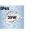 Aquatico Einbaustrahler IP65 wasserdicht 190 mm 25W LED dimmbar für Badezimmer