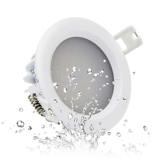 Aquatico LED-Einbaustrahler, 15 W, 120° Abstrahlwinkel, Schutzart IP65, dimmbar, 108 mm Durchmesser