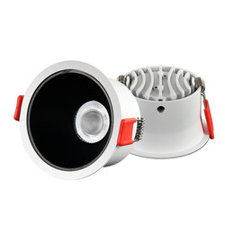 Spot encastrable peu profond 20W dimmable (profondeur 74 mm) LED blanc avec couleur intérieure