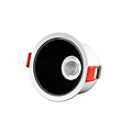Shallow 20W dimmable recessed spot (74 mm depth) LED white with inner color