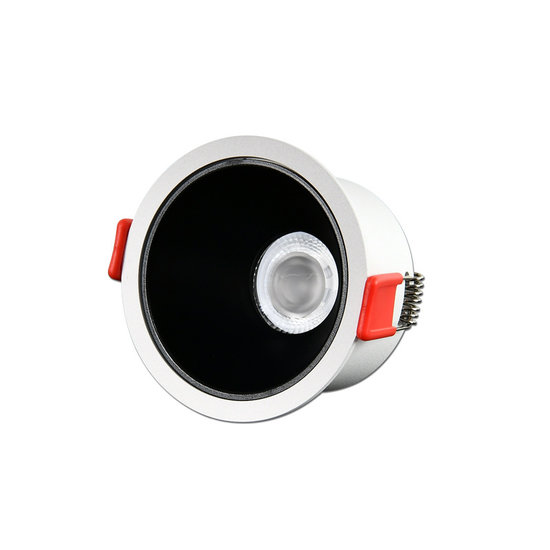 Shallow 20W dimmable recessed spot (74 mm depth) LED white with inner color