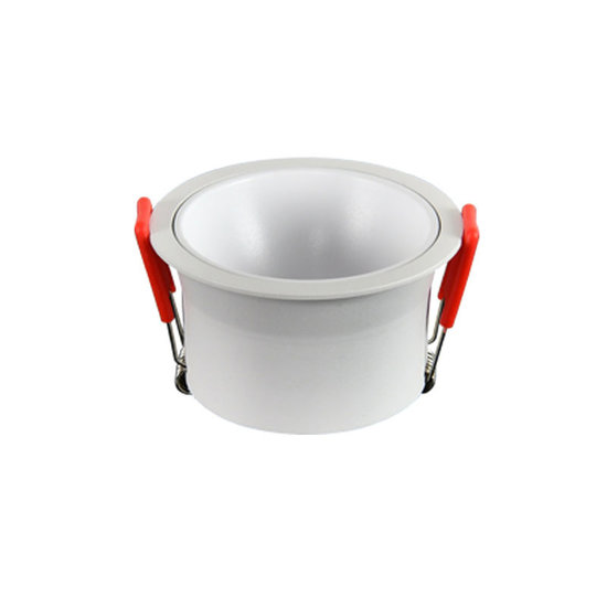 Shallow 20W dimmable recessed spot (74 mm depth) LED white with inner color
