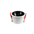 Shallow 20W dimmable recessed spot (74 mm depth) LED white with inner color