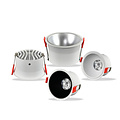 Shallow 20W dimmable recessed spot (74 mm depth) LED white with inner color