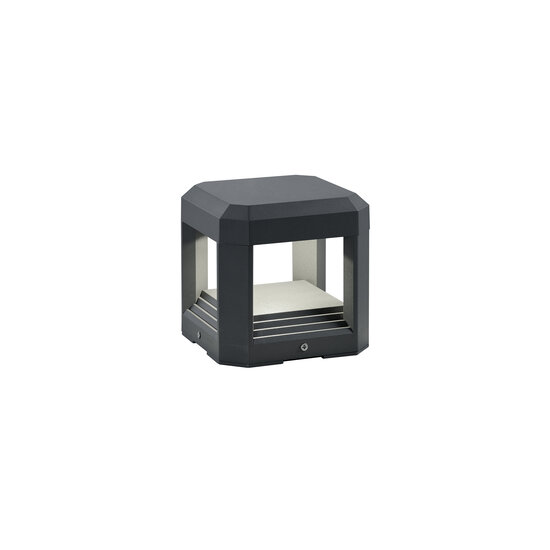 Trio Lighting Lámpara de pared LED 1x11W 3000K antracita - Ideal para iluminar tus espacios exteriores