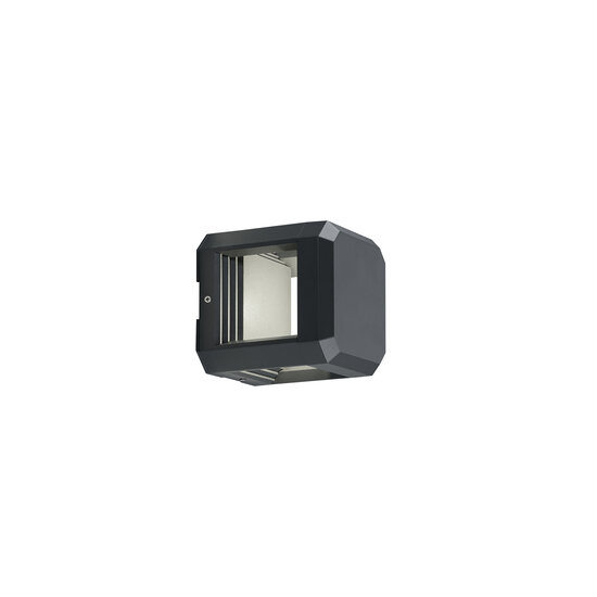 Trio Lighting Lámpara de pared LED 1x11W 3000K antracita - Ideal para iluminar tus espacios exteriores