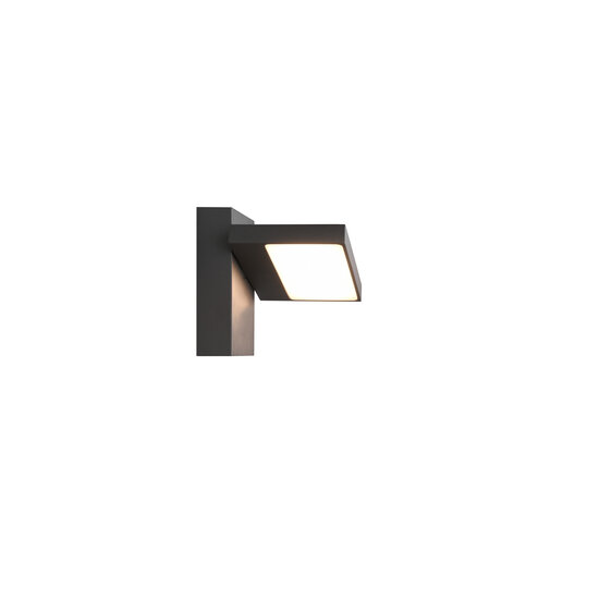 Drehbare Außenwandleuchte LED 1x8W 3000K Anthrazit