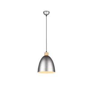 Trio Lighting Hanglamp 1xE27 40W antiek nikkel