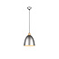 Trio Lighting Lámpara colgante 1xE27 40W níquel antiguo - Crea un ambiente acogedor