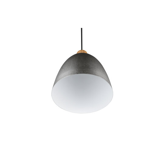 Trio Lighting Lámpara colgante 1xE27 40W níquel antiguo - Crea un ambiente acogedor