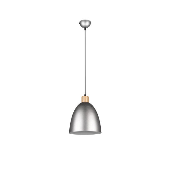 Hängelampe 1xE27 40W Antik-Nickel