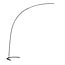Trio Lighting Black eye-catching curved floor lamp LED 18W DIM 3000K - Create a cozy atmosphere in your home