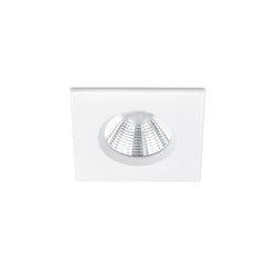Trio Lighting Spot encastré carré IP65 budget blanc mat LED 1x5,5W DIM 3000K