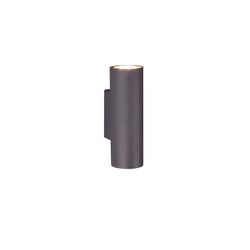 Trio Lighting Matt black above/below wall spot 2xGU10