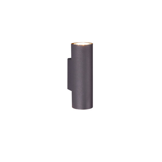 Trio Lighting Trio Lighting Spot mural noir mat au-dessus/en dessous 2xGU10 - Éclairage élégant pour chaque espace