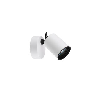 Trio Lighting Spot mural/plafond accent blanc/noir 1xGU10 blanc mat