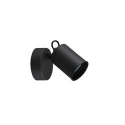 Trio Lighting Single accent wand/plafondspot 1xGU10 mat zwart