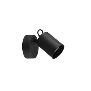 Trio Lighting Spot mural/plafond accent simple 1xGU10 noir mat