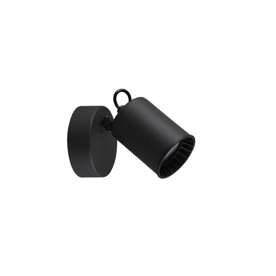 Trio Lighting Trio Lighting Spot de pared/techo de acento único 1xGU10 negro mate - Ideal para una iluminación elegante