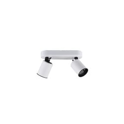 Trio Lighting Duo foco de techo blanco/negro 2xGU10 blanco mate