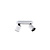 Trio Lighting Trio Lighting Duo white/black accent ceiling spot 2xGU10 white matt