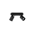 Trio Lighting Trio Lighting Duo accent plafondspot 2xGU10 zwart mat - Perfect voor sfeervolle verlichting in elke ruimte